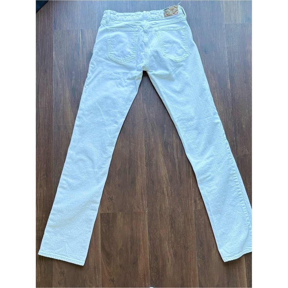 ♾️Ralph Lauren White Straight Leg Low Rise Jeans Clean Coastal Denim & Supply♾️ - Picture 8 of 8